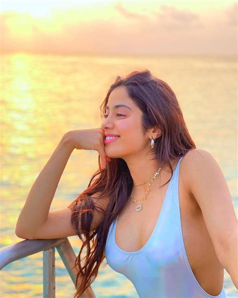 Janhvi Kapoor Will Brighten Up Your Weekend With Her Hot Bikini Pics Actress Looks Sexy In