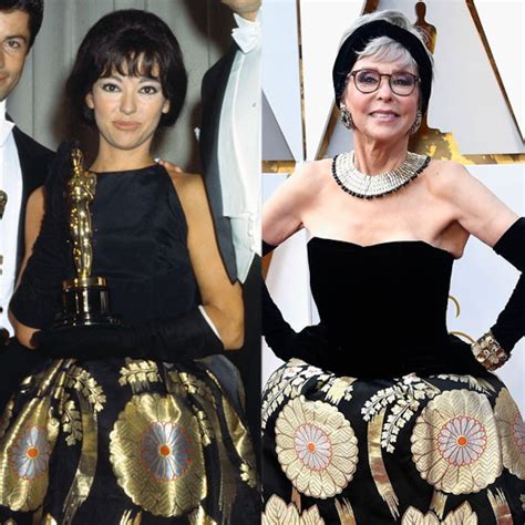 rita moreno talks about wearing the same dress she wore to 1962 oscars
