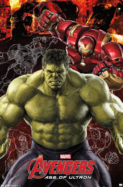 Trends International Avengers 2 Hulk 2 Home And Kitchen
