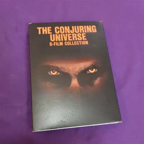 The Conjuring Universe 6 Film Collection Dvd With Glow In The Dark