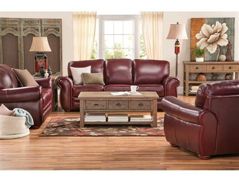 For A Sleek And Polished Look Gallery Burgundy Sofa Leather Couches