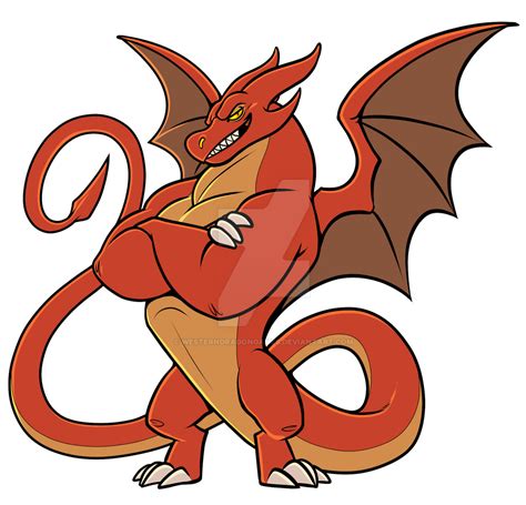 Jacobi The Red Dragon By Westerndragongames On Deviantart