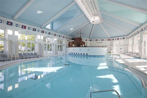 Disney Hotels Newport Bay Club Indoor Pool Disneyland Paris