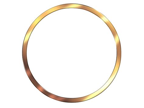 Gold Circle Transparent Png Stickpng