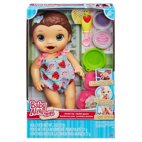 Comprar Boneca Baby Alive Morena Lanchinhos Hasbro Ref B5015
