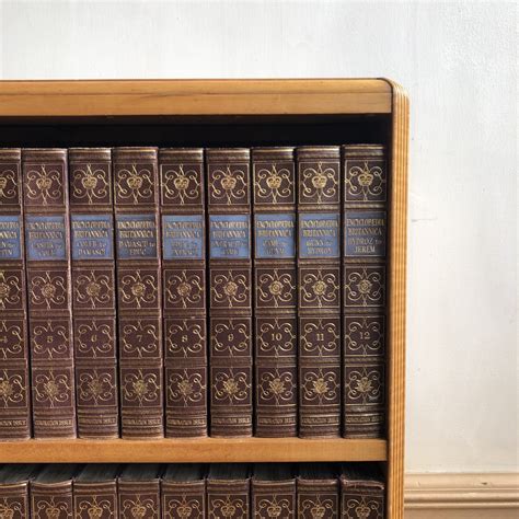 Encyclopaedia Britannica Bookcase - Agapanthus Interiors
