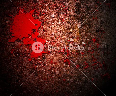 Horror Blood On Grunge Wall Royalty Free Stock Image Storyblocks