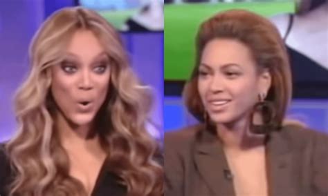 tyra banks gives beyoncé cringe grilling in resurfaced interview
