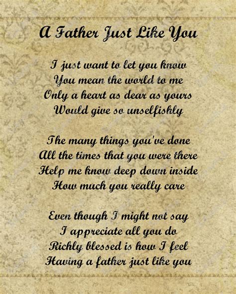Fathers Day Poem ~ Media Wallpapers