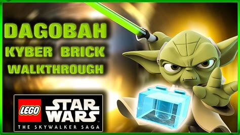 Lego Star Wars The Skywalker Saga Kyber Brick Walkthrough Dagobah Youtube