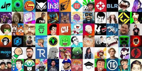 Famous Roblox Youtubers Logos