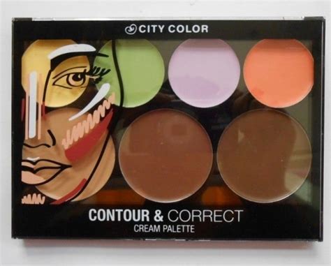 City Color Cosmetics Contour And Correct Cream Palette Review