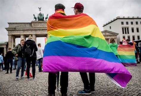 An Emotional Moment As First Same Sex Couples Set To Wed In Germany