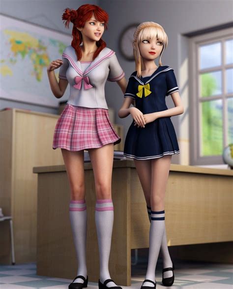 Animated Girl 3d Anime Girl