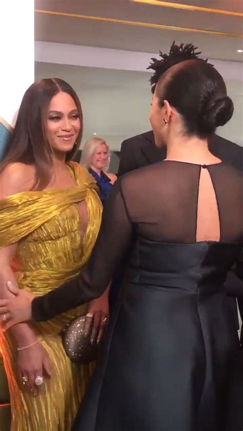Beyoncé And Meghan Markle Meet At The Lion King Premiere In London