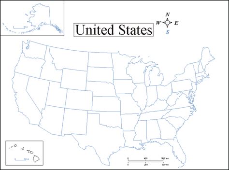 Printable Fill In Map Of Usa Printable Us Maps Printable Map Of Usa
