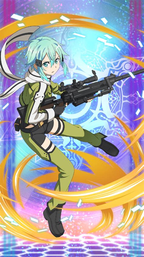 Sniper In Love Sinon Sword Art Online Wallpaper Anime Art Sword Art