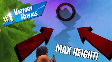 Fortnite Max Height Skybase Challenge In Chapter 2 Youtube