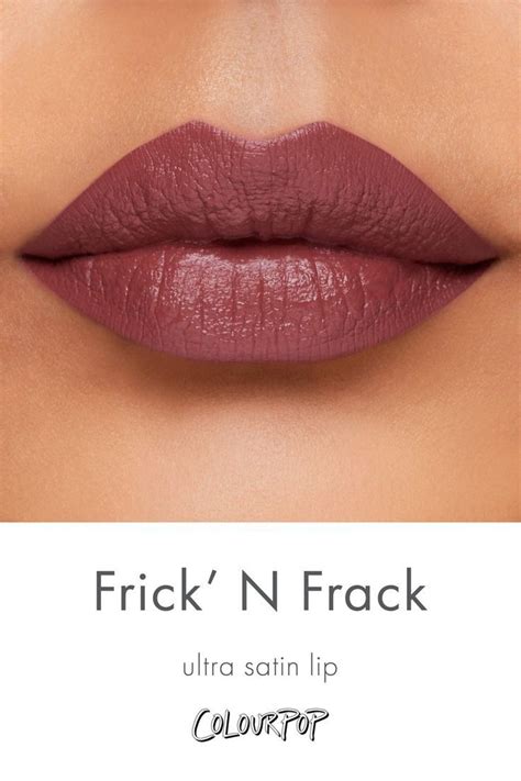 frick n frack rosy terracotta ultra satin lipstick swatch on medium skin beauty makeup