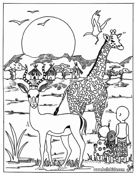 Printable Forest Animal Coloring Pages ~ Best Coloring