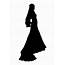 Bride Realistic Silhouette Vector Illustration 514534 Art At 