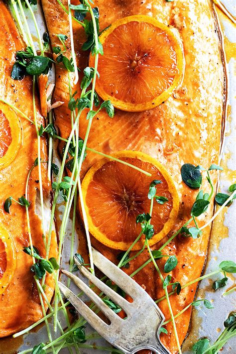 Asian Orange Salmon Or Trout Seasons And Suppers