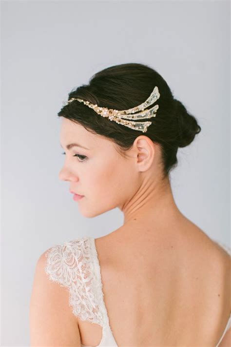 January Rose Bridal Crystal Bridal Headpiece Headpiece Wedding