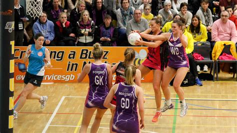 Netball Superleague Manchester Thunder Stay Top With 68 52 Win Over