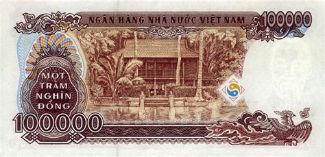 Vietnam P117a 100000 Dong From 1994