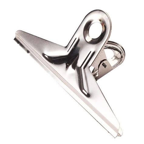 2020 Stainless Steel Folder Iron Clamp Paper Clip Dovetail Clips Office