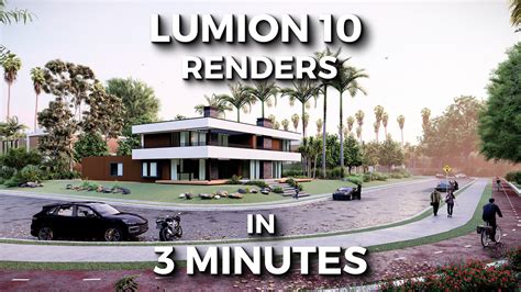 Lumion 10 Renders In 3 Minutes — Architecture Inspirations