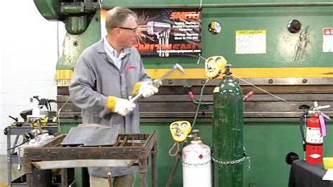 Propane Oxygen Torch Cutting Instructional Video YouTube