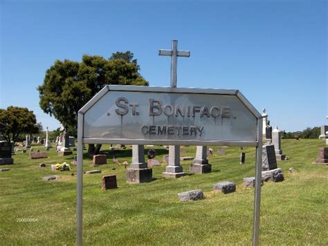 Saint Boniface Cemetery In Clinton Iowa Find A Grave Cemetery