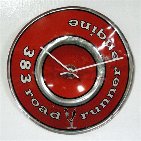 Plymouth Road Runner Wall Clock 1968 1970 By Starlingink On Etsy