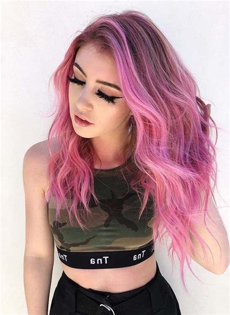 Explore The Best Ideas Of Pink Hair Color Trends To Use For Various