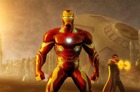 Iron Man Vibranium Armor Wallpapers Wallpaper Cave C