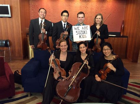 Members Of The Philadelphia Orchestra Media Suzuki Association Of