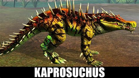 Kaprosuchus Max Level Jurassic World The Game Youtube
