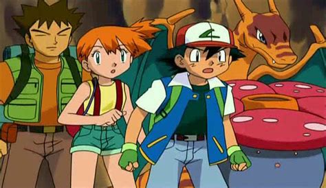 Brock Misty Ash Ketchum Charizard And Vileplume Pokemon Live Pokemon