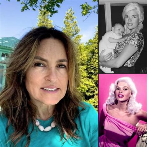 mariska hargitay shares never before seen photo of mother jayne mansfield and the resemblance