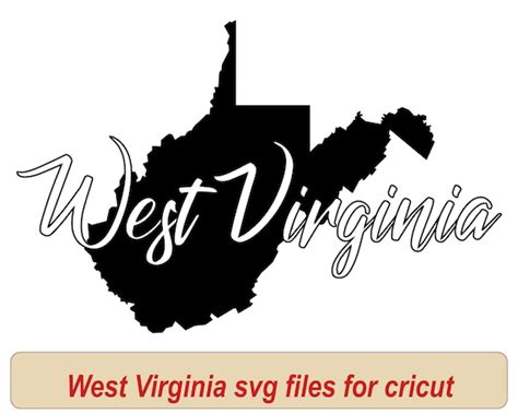 West Virginia Svg Designs West Virginia State Svg Files For Etsy