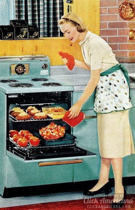 How To Be A Perfect 50s Housewife In The Kitchen Click Americana