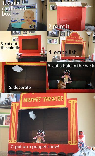 How To Make A Diy Puppet Theater For Kids Artofit