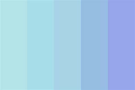 Soft Muted Blues Color Palette Blue Colour Palette