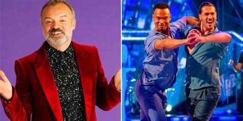 graham norton apologises for questioning same sex couples on strictly
