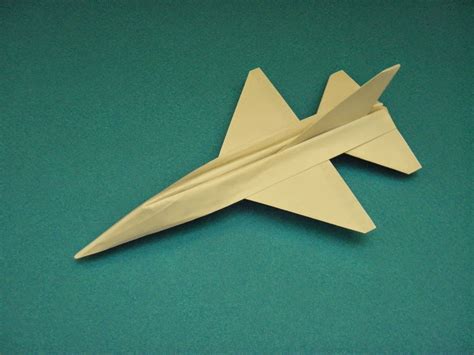 origami plane falcon ~ art and craft projects easy