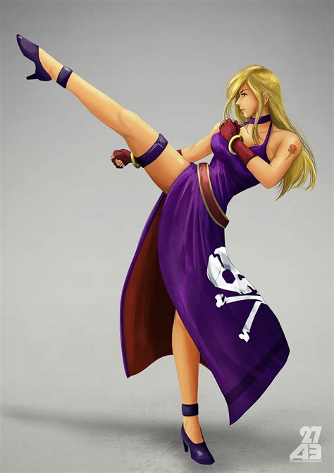 Jenet By Twentysevenab Comics Girls King Of Fighters Fighter