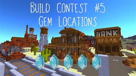 15 Gem Locations Build Contest 5 The Untamed Frontier Worlds Frvr