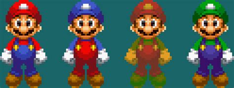 Mario And Luigi Paper Jam Custom Sprites By Idontevenknow 11 On Deviantart