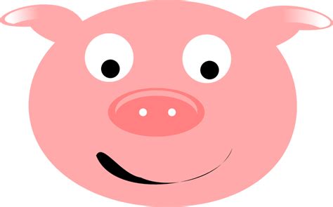 Pig Face Cartoon Pig Clipart Abs For Worksheets Farmers Wikiclipart